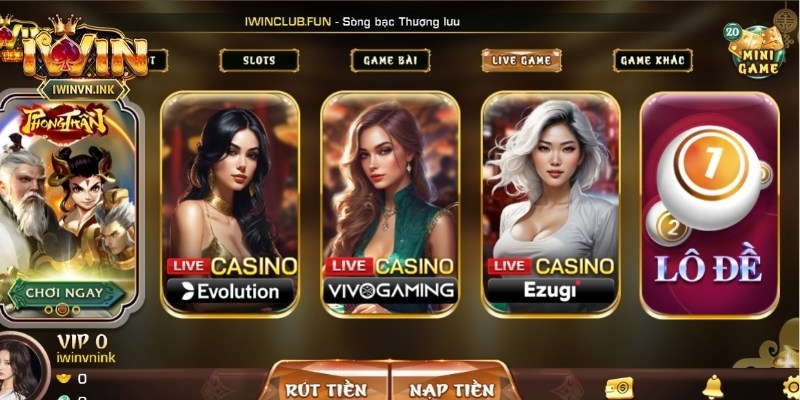 Giới thiệu iWin nổi bật với kho game giải trí vô cùng đặc sắc