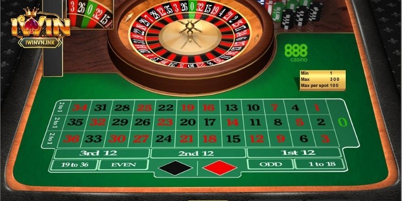 Roulette iWin Club Club có nhiều bàn cược với các mức cược khác nhau