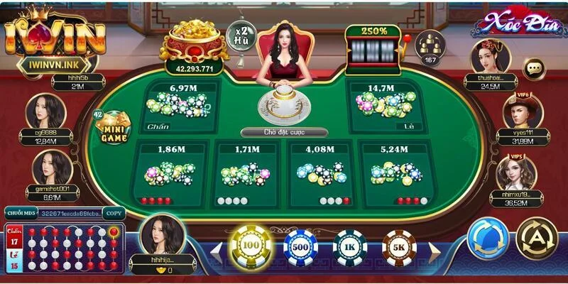 Chia sẻ thông tin tổng quan về game Xóc Đĩa iWin