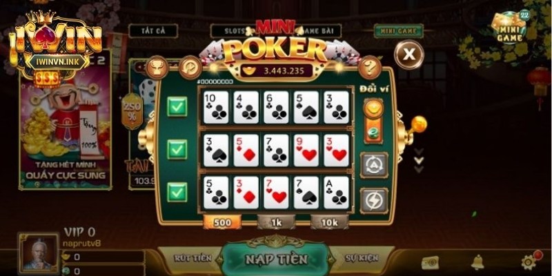 Poker là một trong những game bài được yêu thích nhất