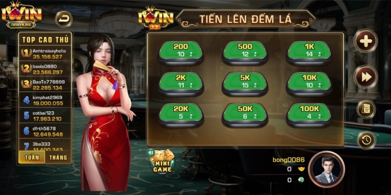 Tổng quan thông tin chung về game bài tiến lên miền nam IWIN