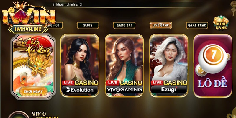 Casino uy tín IWIN xây dựng trên nền tảng được cấp phép hợp pháp